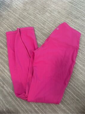Lulu Hot Pink Leggings